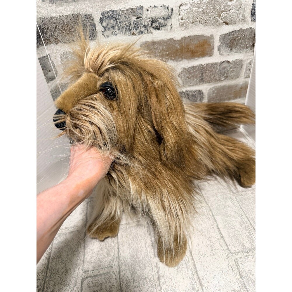 Folkmanis full body Puppet Shaggy Dog Puppet Brown